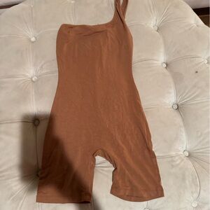 JLUXLABEL Brown Sleeveless Top